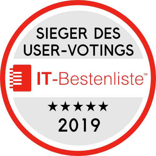 IT-Bestenliste – Sieger User-Voting 2019