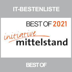 Best of 2021 – Initiative Mittelstand IT-Bestenliste
