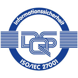 ISO/IEC 27001 zertifiziert – Informationssicherheit (DQS)